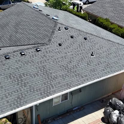 Completed Architectural Shingle Roof Replacement in Beaverton
