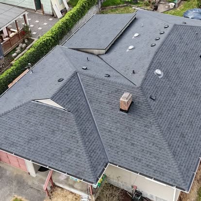 Completed Architectural Shingle Roof in Beaverton