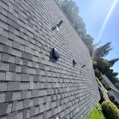 GAF Shingle Close-Up Ventilation Install in Beaverton